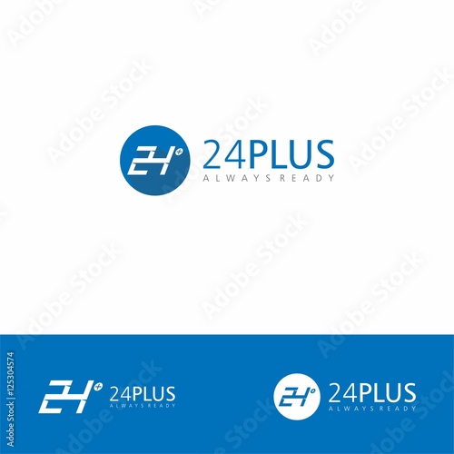 business logo design in abstract style