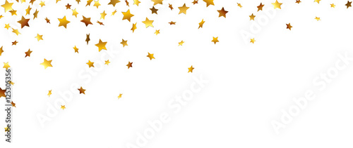 Goldene Sterne, Konfetti photo