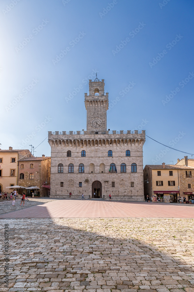 Medieval Town Hall of the Palazzo Comunale in Piazza Grande Square, XIII-XV centuries