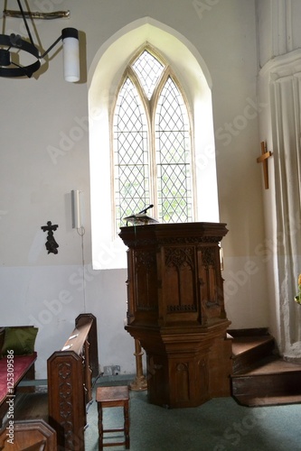 Church pulpit