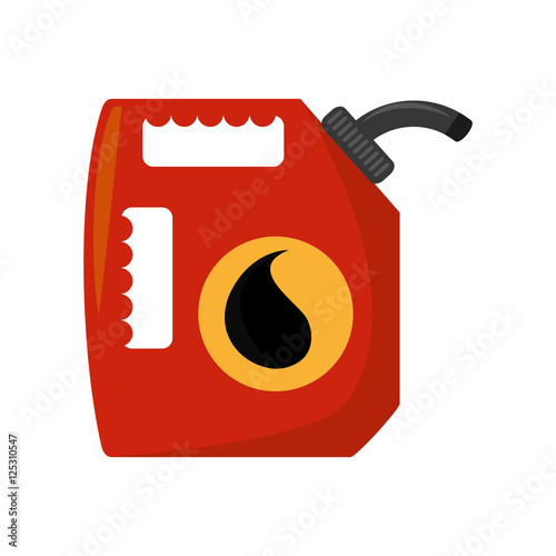 oil galon isolated icon vector illustration design