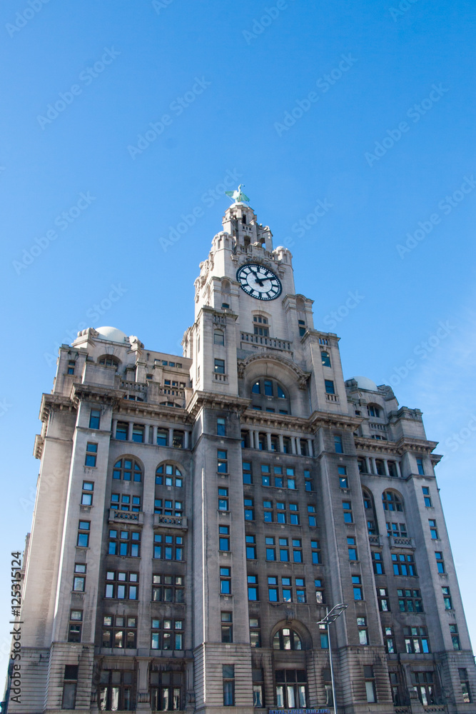 Obraz premium Liver Building, Liverpool