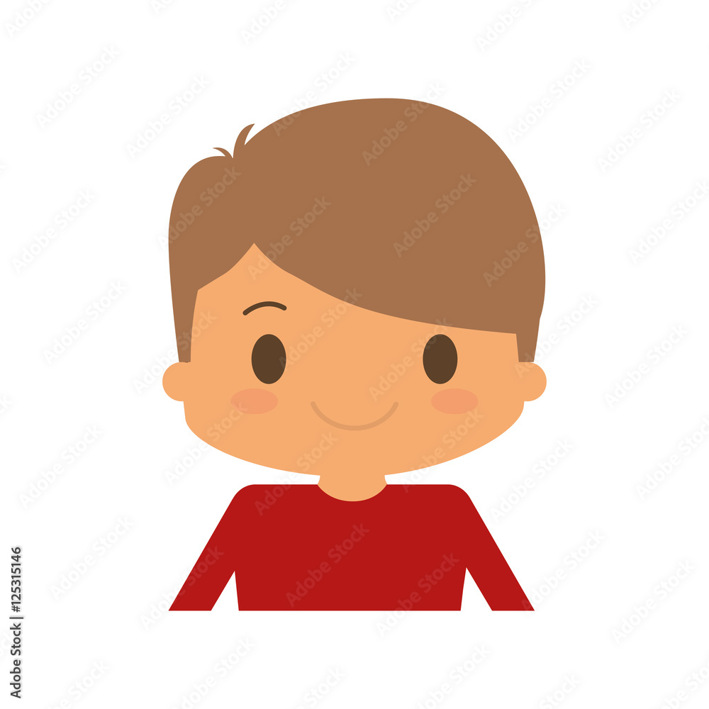happy boy character avatar vector illustration design happy boy character avatar vector illustration design