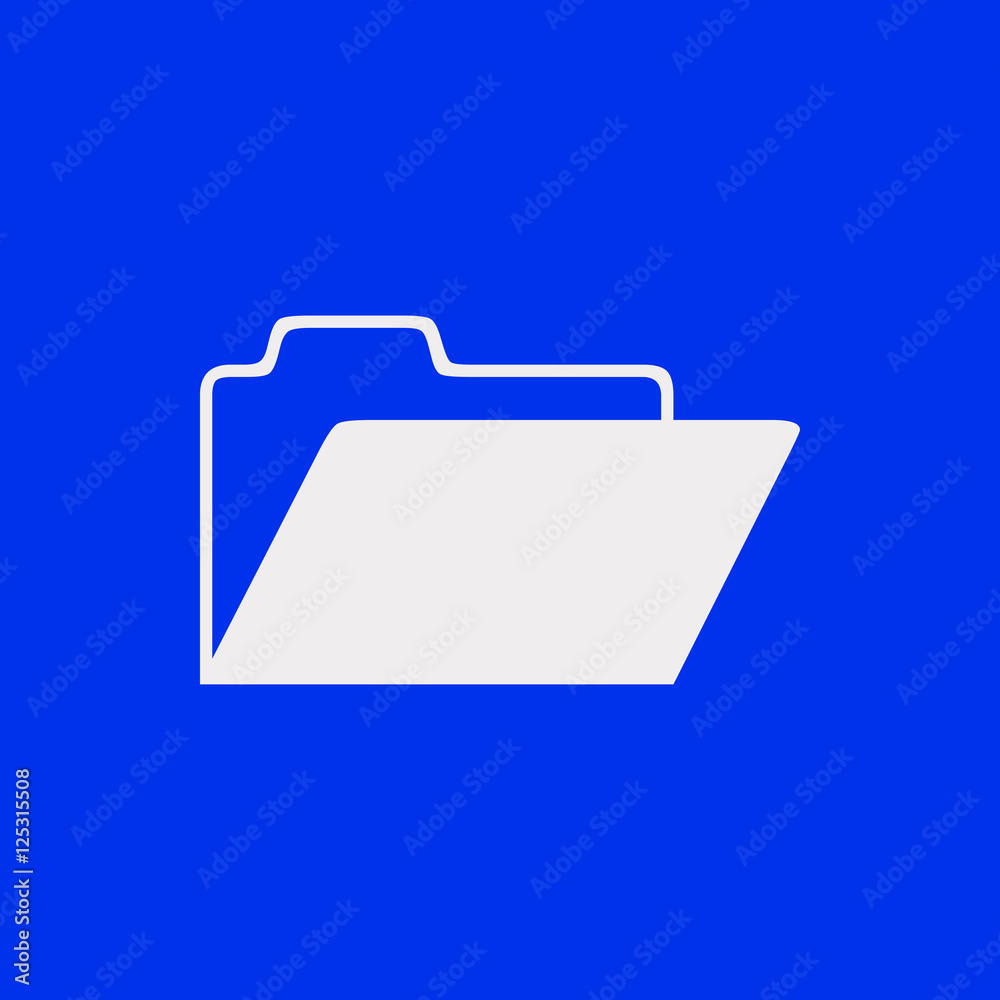 folder icon stock vector illustration flat design folder icon stock vector illustration flat design