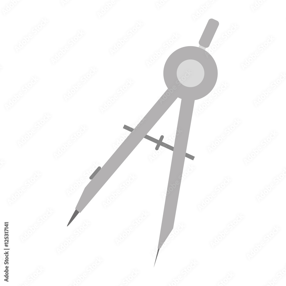 compass school supply isolated icon vector illustration design compass school supply isolated icon vector illustration design