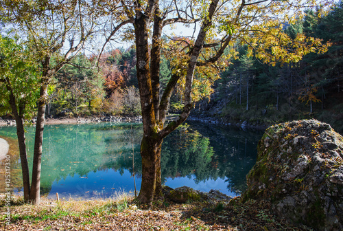 lake in autumn