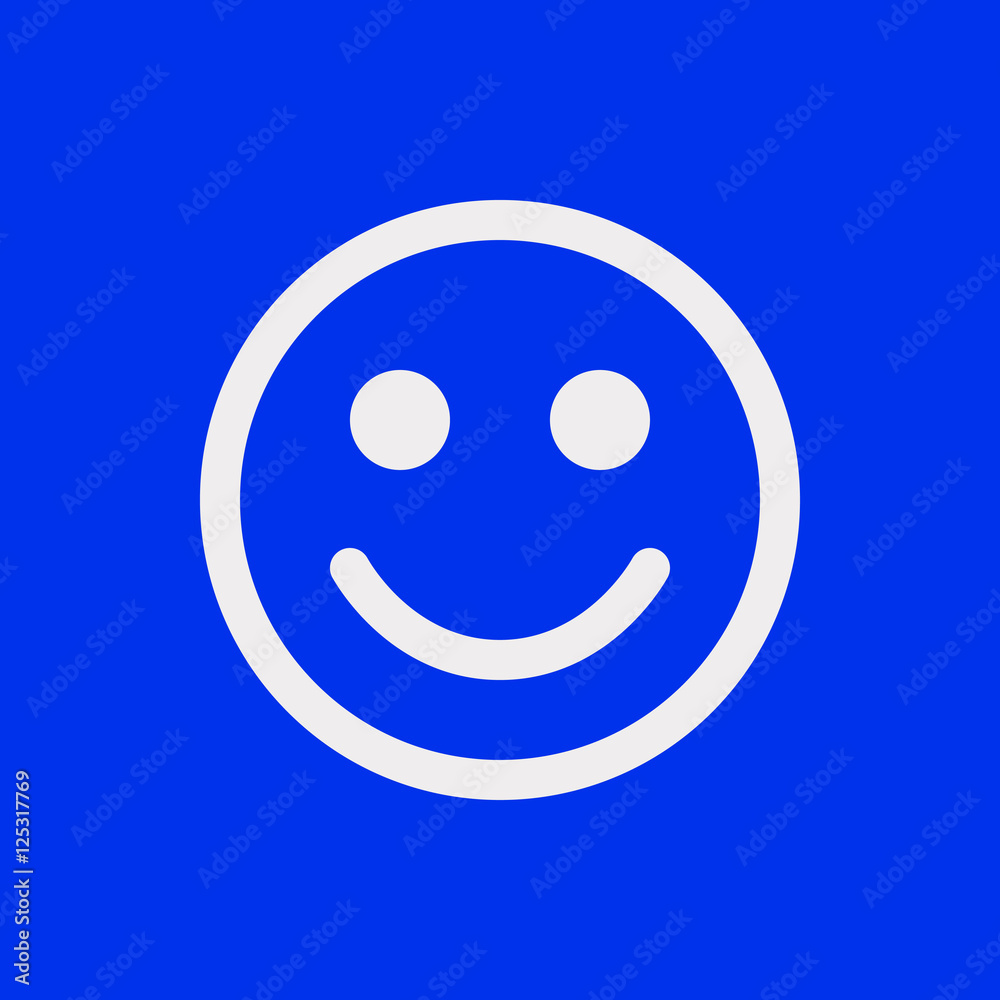 Smile icon stock vector illustration flat design Smile icon stock vector illustration flat design