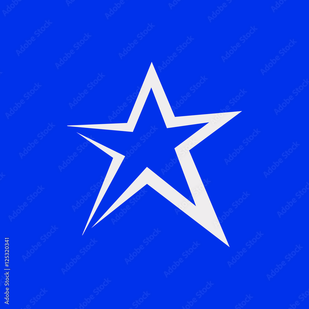 star icon stock vector illustration flat design star icon stock vector illustration flat design
