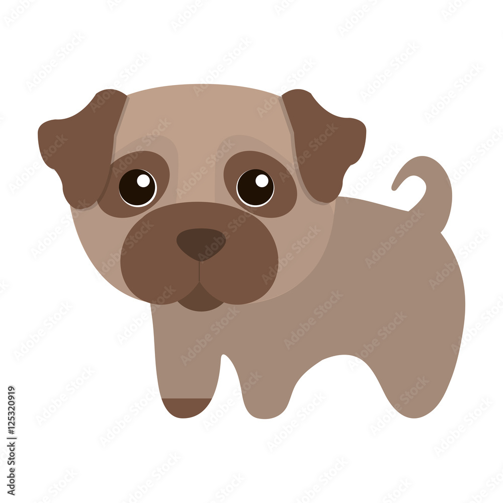 cute dog kawaii style vector illustration design cute dog kawaii style vector illustration design
