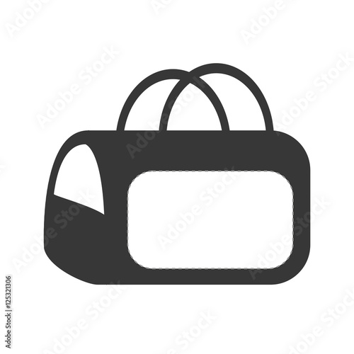 hand bag isolated icon vector illustration design