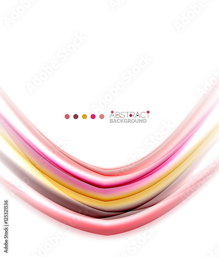 Colorful blurred stripes, abstract background