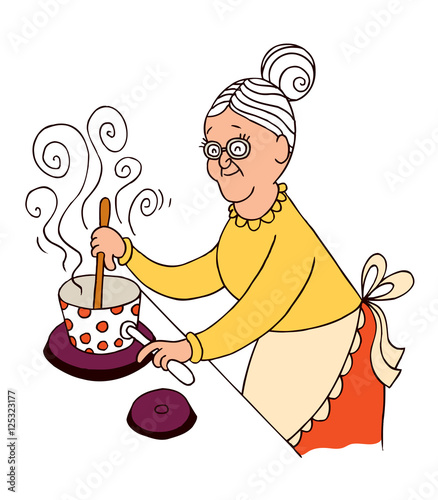 grandma cooking