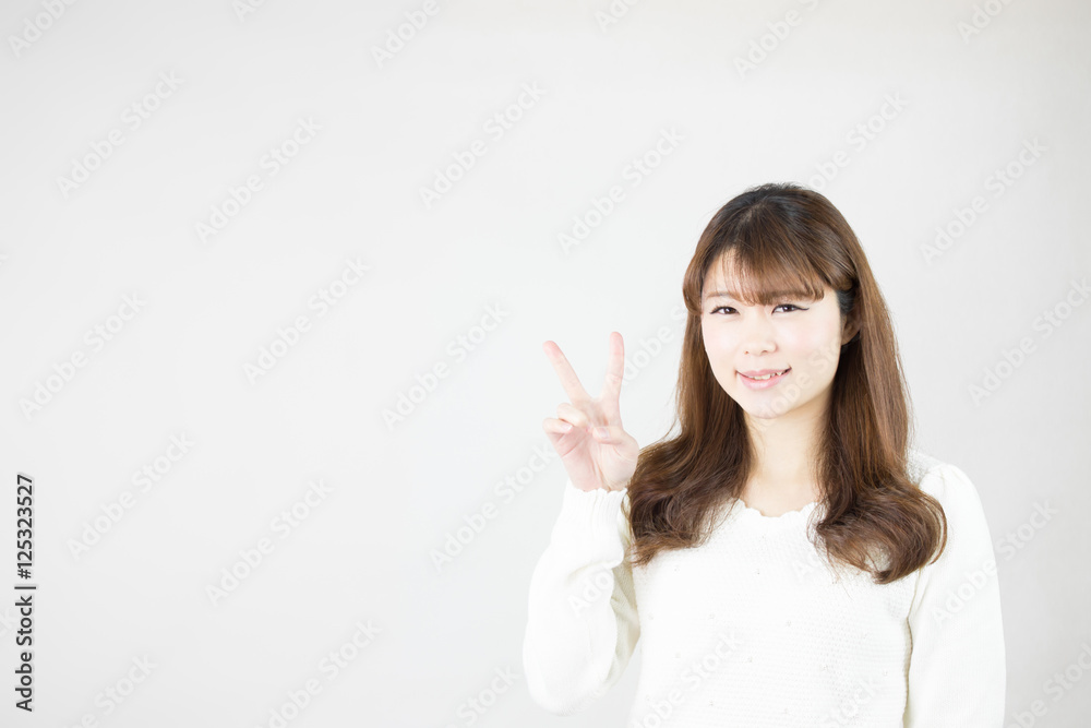 カジュアルポートレート・白バック カジュアルポートレート・白バック