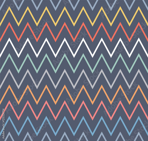 colorful chevron pattern