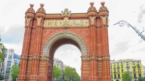 Triumph Arch, Barcelona Catalonia Spain photo