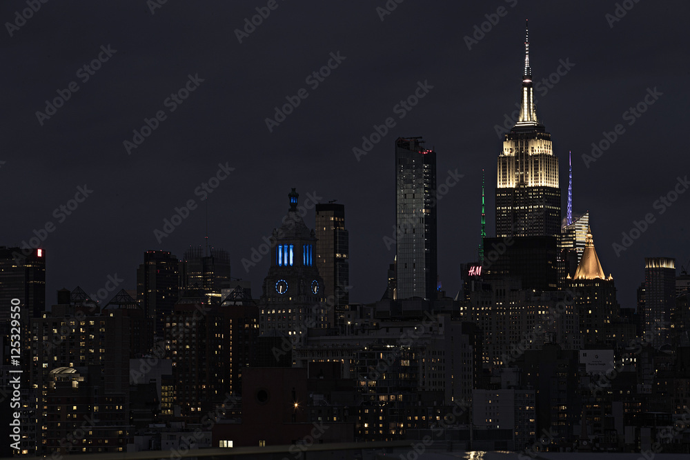 New York City Skyline at night