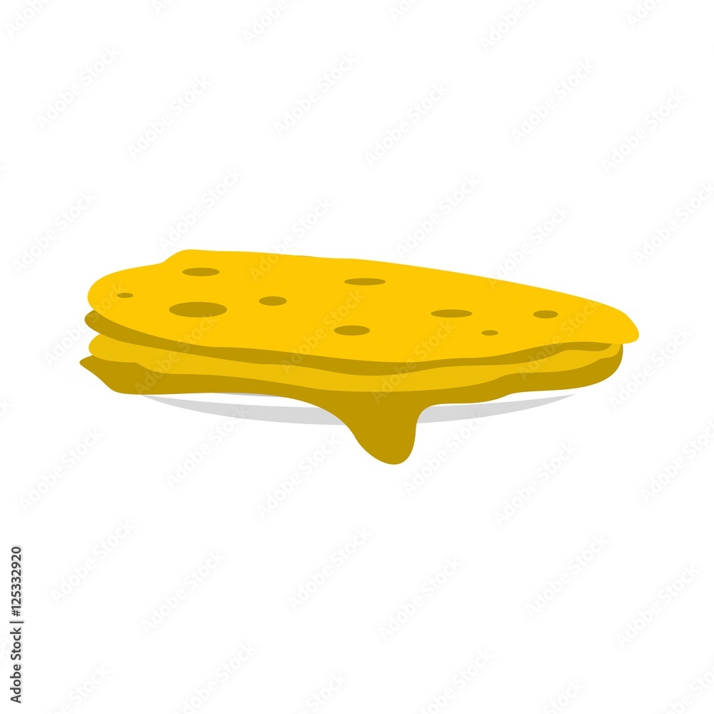 Pancakes icon. Flat illustration of pancakes vector icon for web Pancakes icon. Flat illustration of pancakes vector icon for web