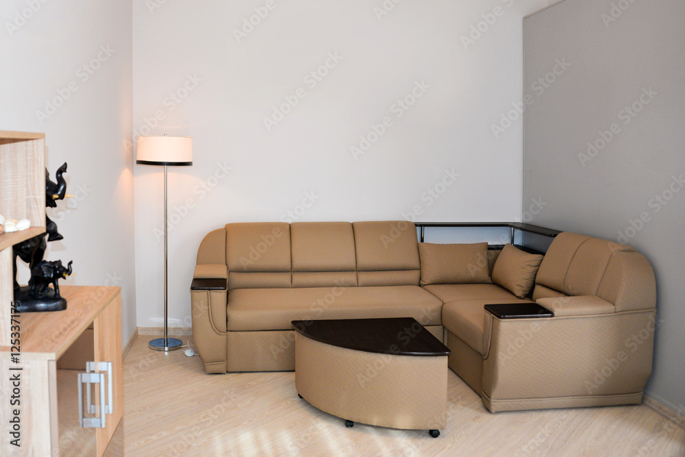 Modern, simple interior in light apartments Modern, simple interior in light apartments