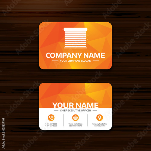 Louvers sign icon. Window blinds or jalousie.
