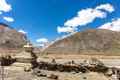 View of Zanskar Valley photo