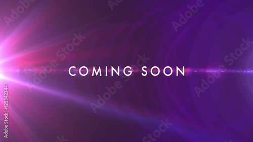 COMING SOON dark purple flare reveal 2