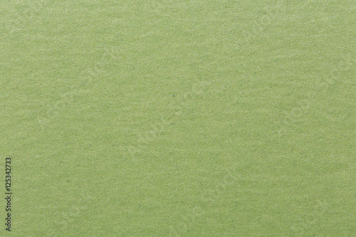 Blank piece of green paper as background.