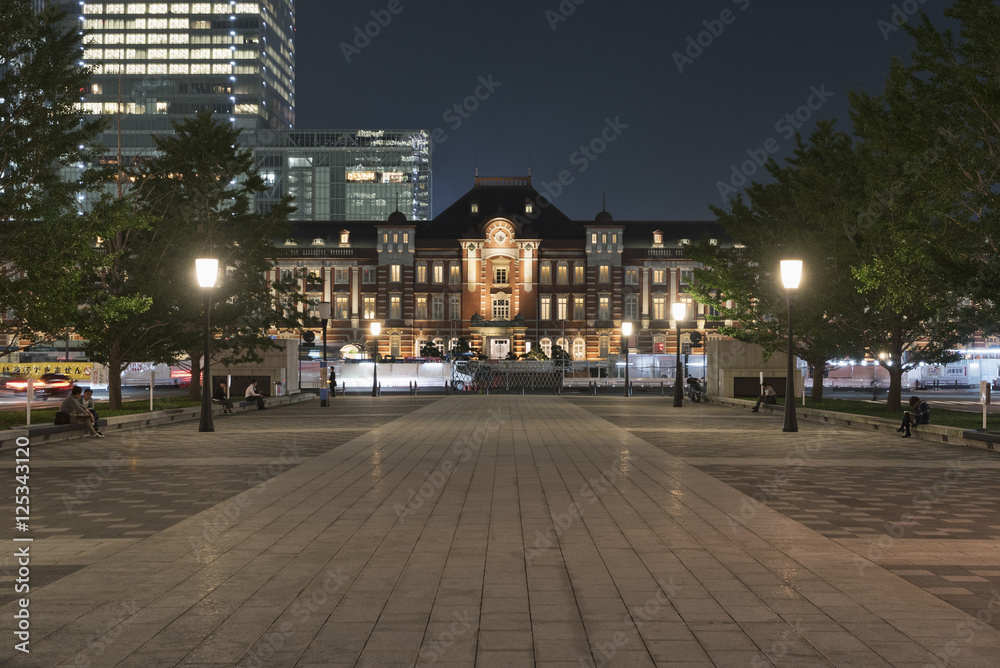 東京風景　東京駅