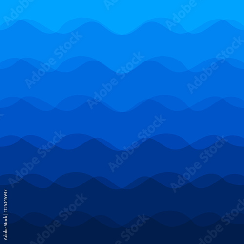 Vector blue abstract background