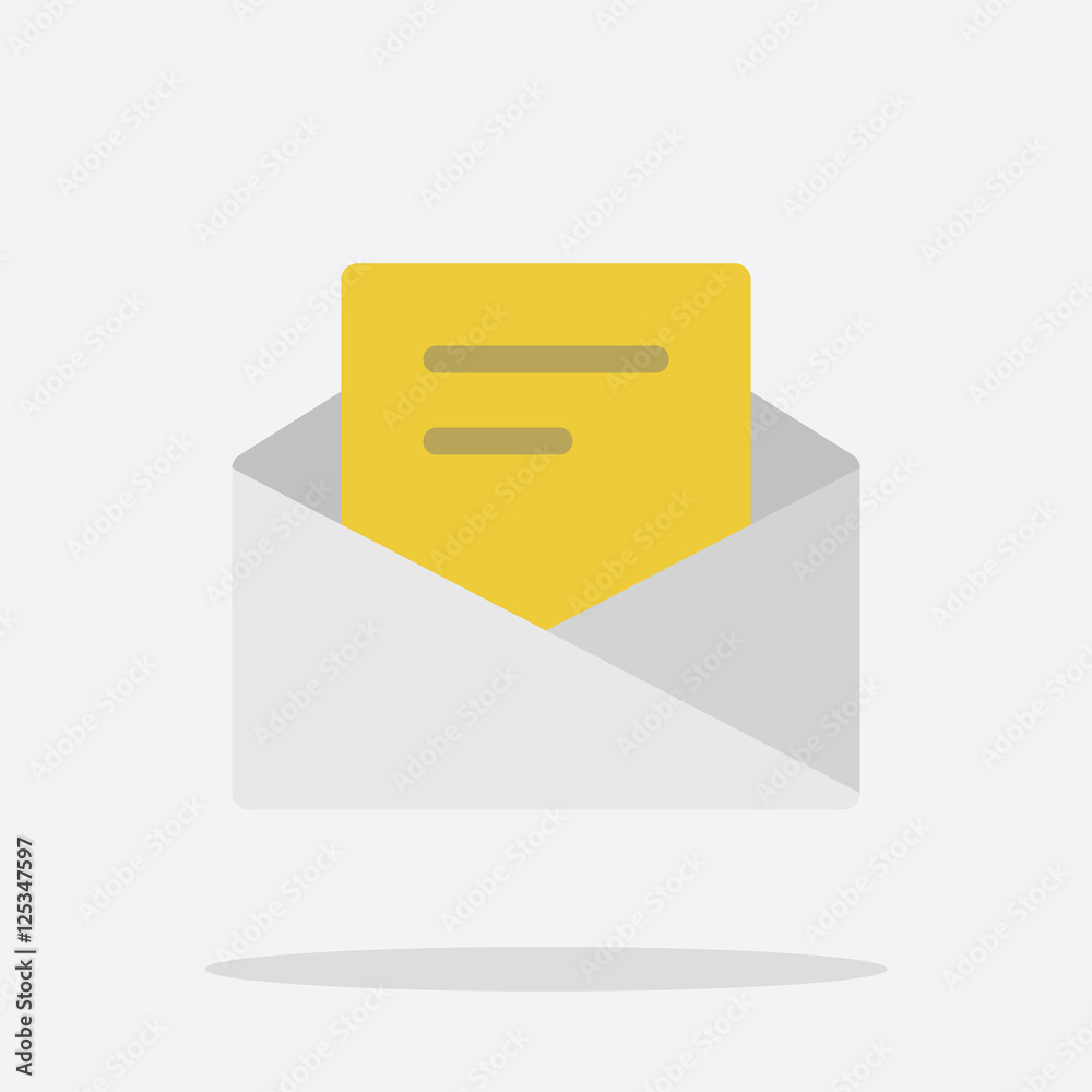 Mail Open Icon in Vector Mail Open Icon in Vector