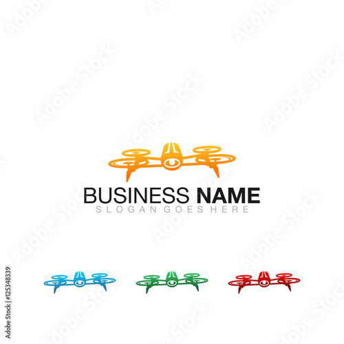 Wallpaper Mural Drone Colorful - Vector Logo Icon Torontodigital.ca