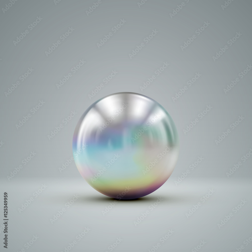 3D metallic sphere 3D metallic sphere