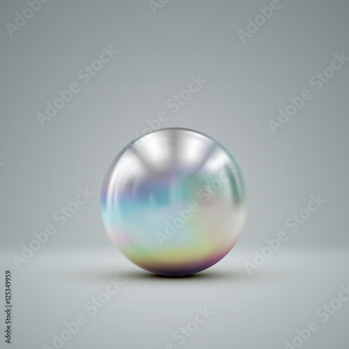 3D metallic sphere
