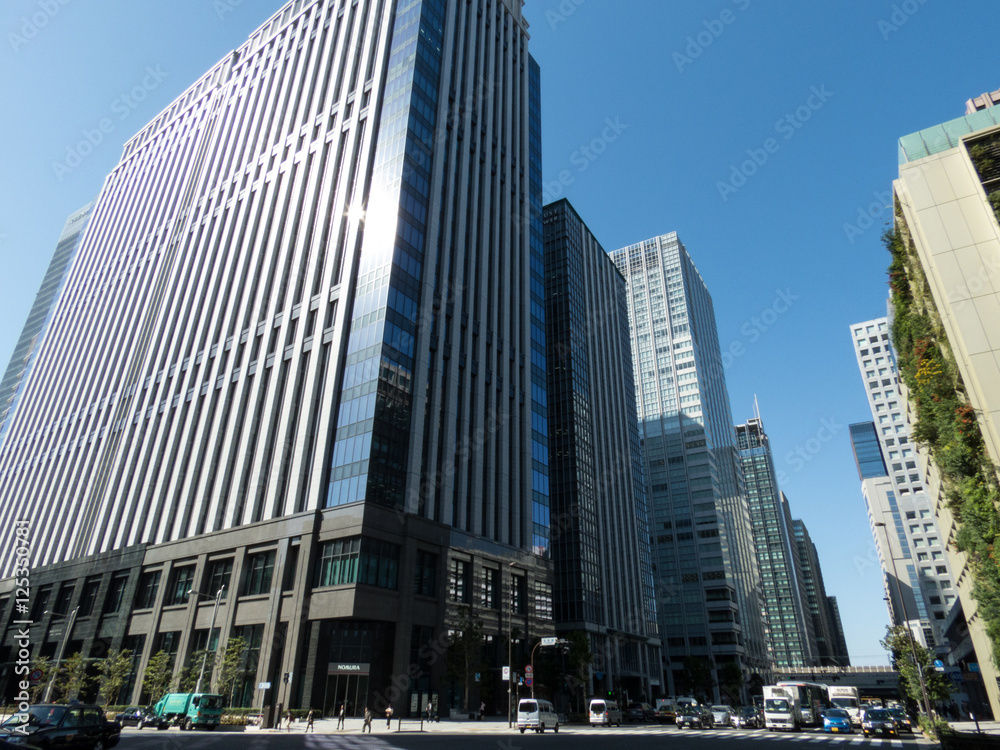 Fototapeta premium 東京風景（大手町エリア）