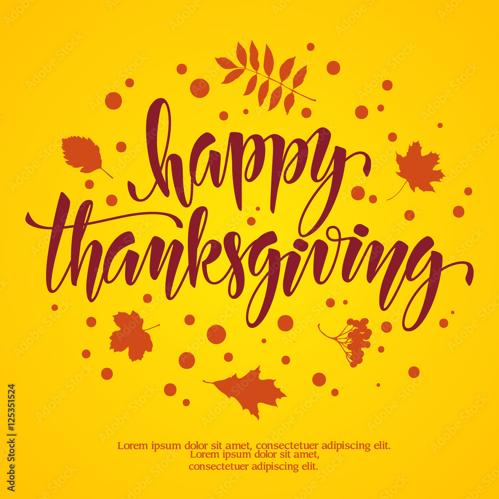 Thanksgiving greeting card