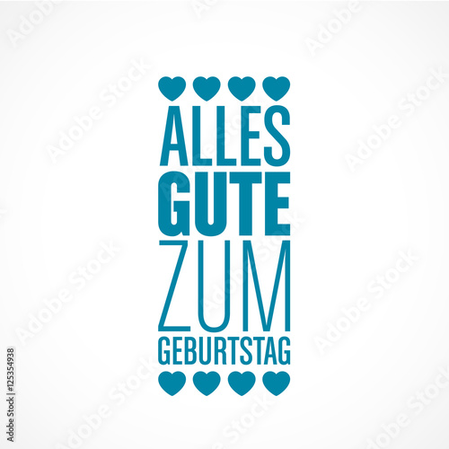 alles gute zum geburstag