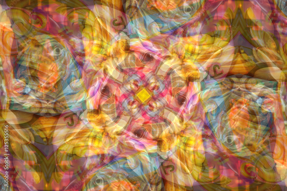 Abstract swirl eyes background pattern Abstract swirl eyes background pattern