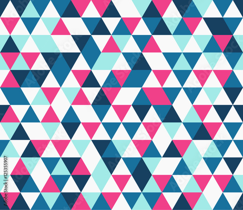 vintage triangular seamless background
