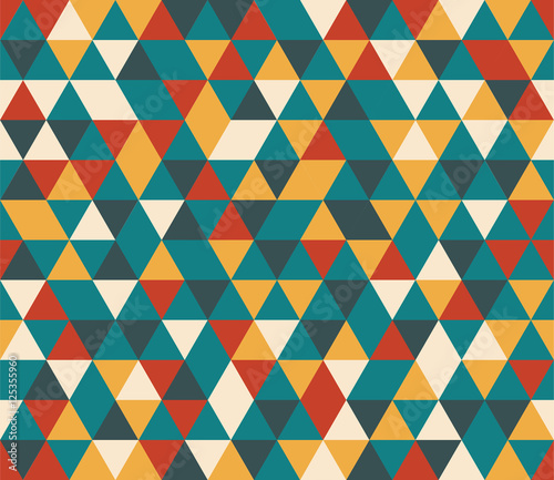 vintage triangular seamless texture