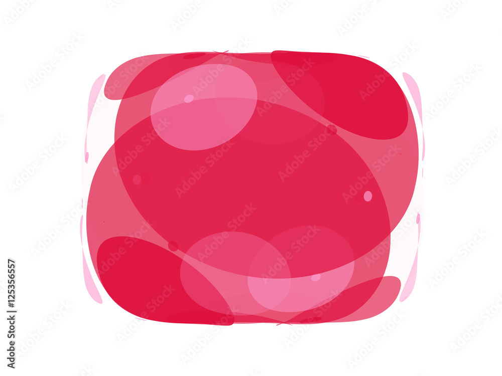 Colorful abstract background on a white background in a frame. Vector Colorful abstract background on a white background in a frame. Vector
