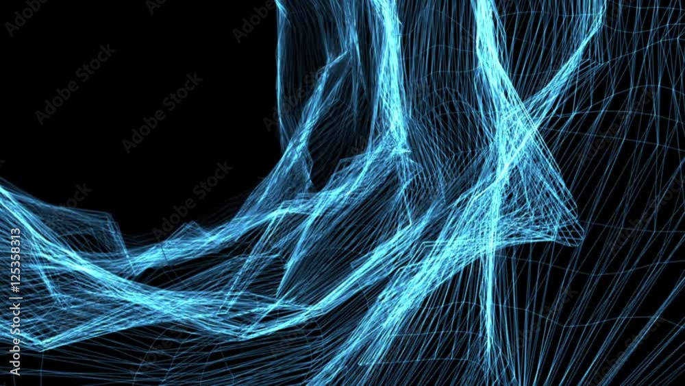 Abstract background tunnel