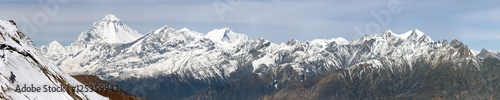 mount Dhaulagiri from Thorung La pass