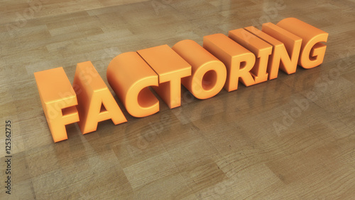 3d text factoring and floor