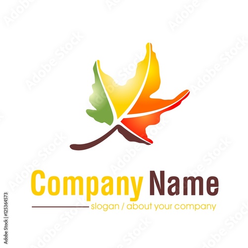 leaf vector logo