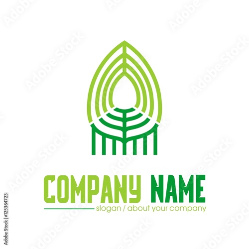 leaf vector logo