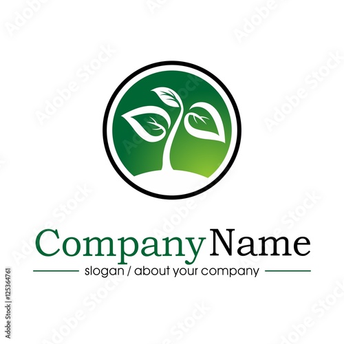 leaf vector logo