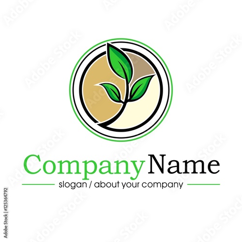 leaf vector logo