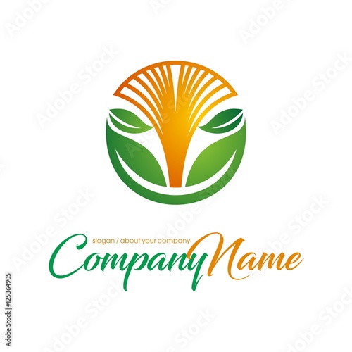 leaf vector logo
