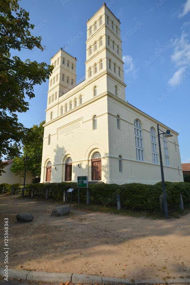 Schinkel-Kirche in Straupitz