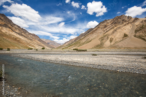 On the way to Rangdum, north of India