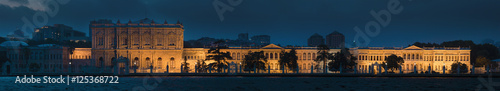 Photography Dolmabahce Palace in Istanbul at night